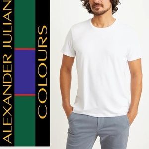 Alexander Julian Color's Organic Short Sleeve Tee Shirt